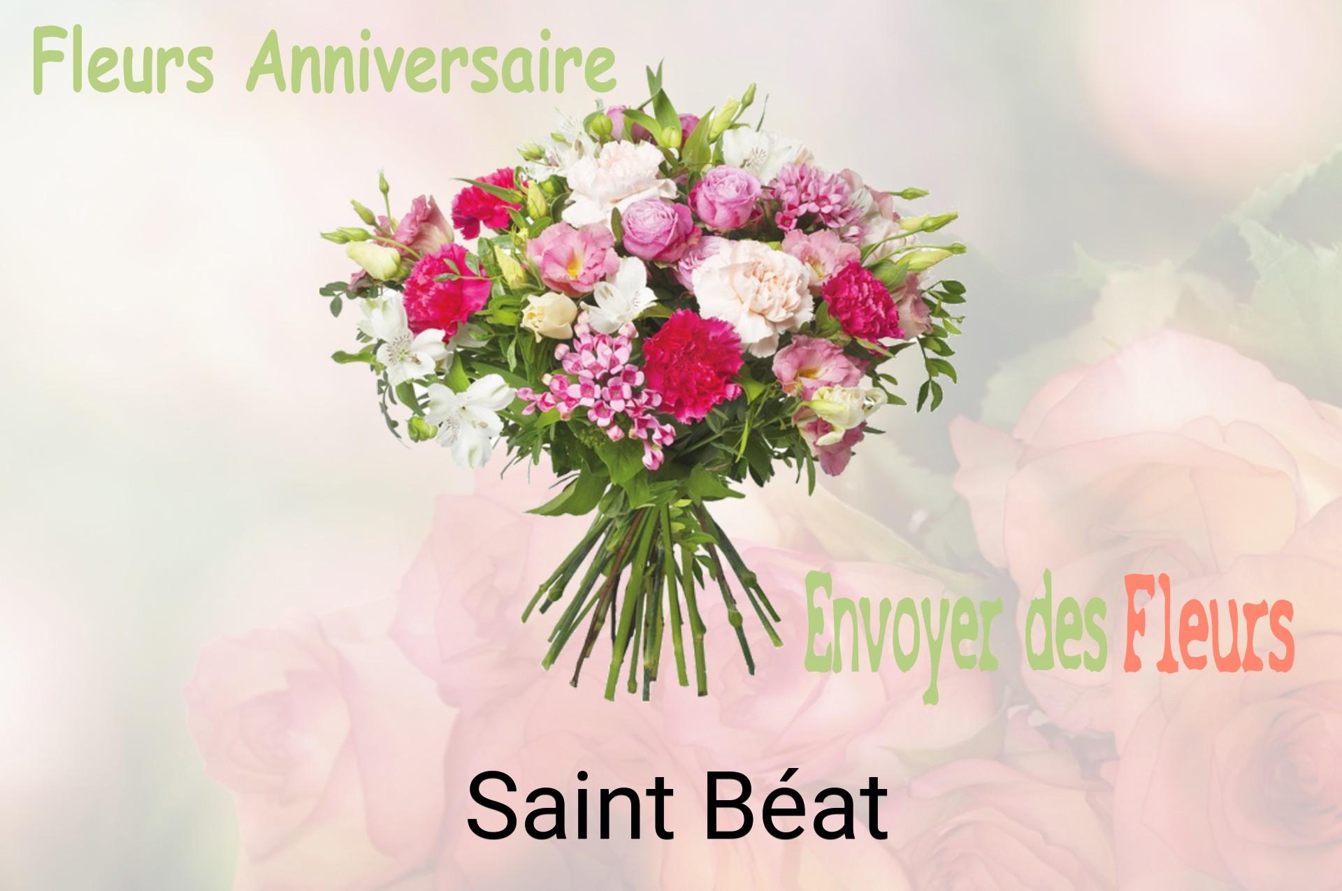 Bouquet de fleurs d’anniversaire livré à Saint-Béat