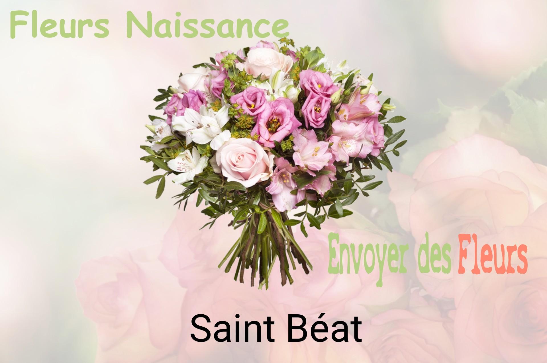 Bouquet de fleurs de naissance livré à Saint-Béat